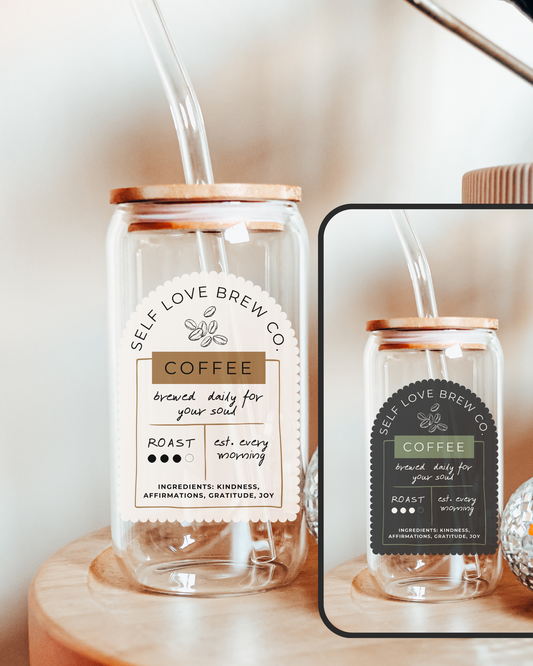 Self Love Glass Tumbler