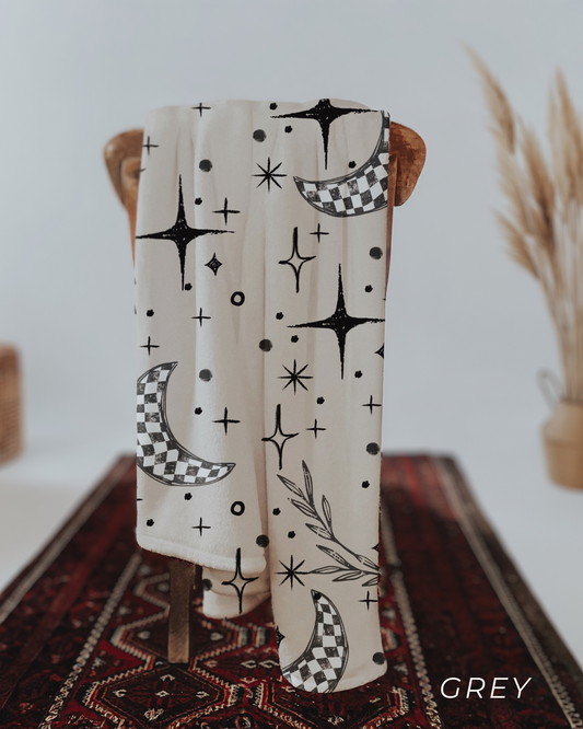 Moonlit Rebel Plush Blanket WAU EXCLUSIVE