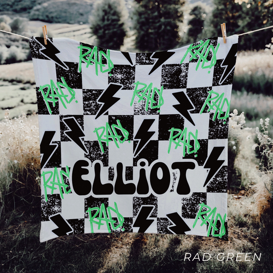 That's So Rad Plush Blanket *Personalized*