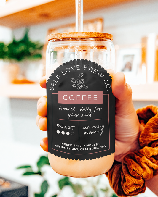 Self Love Glass Tumbler