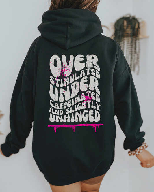 Overstimulated Mom Life Hoodie