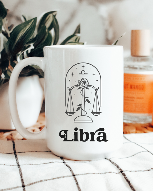 Minimalist Horoscope Ceramic Mug