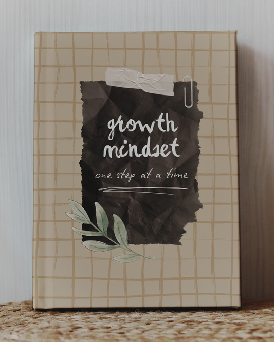 Growth Mindset: One Step at a Time Journal WAU EXCLUSIVE