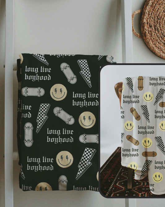 Long Live Boyhood Plush Blanket