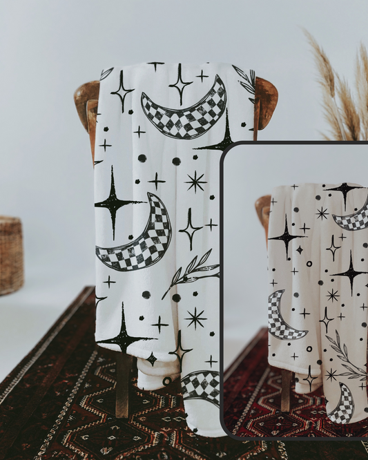 Moonlit Rebel Plush Blanket WAU EXCLUSIVE