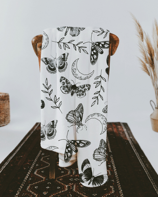 Celestial Garden Plush Blanket