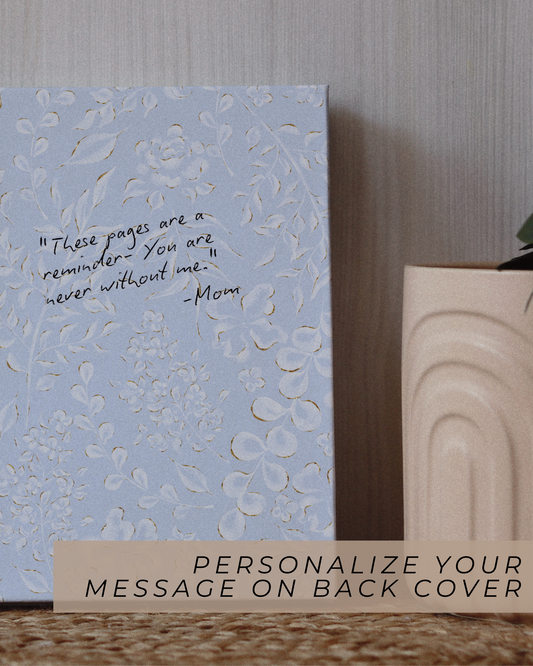 Delicate Floral Memory Journal *PERSONALIZE*