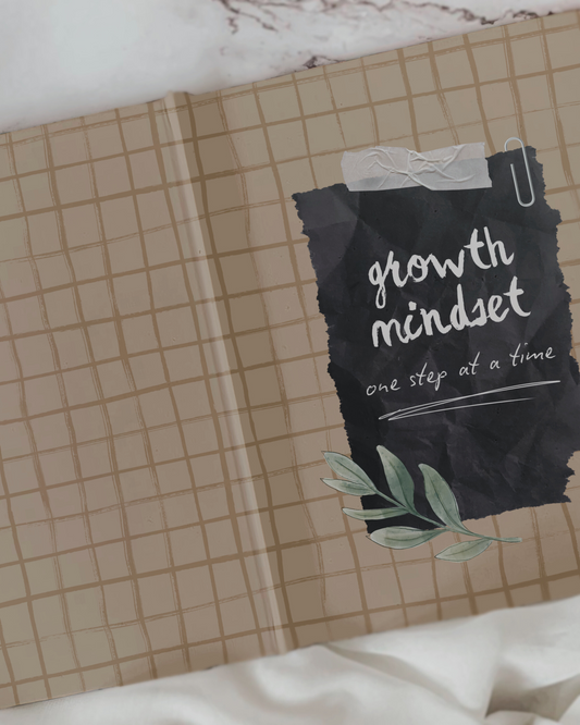 Growth Mindset: One Step at a Time Journal WAU EXCLUSIVE