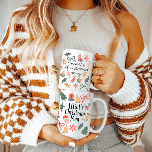 Personalized Kids Classic Christmas Mug