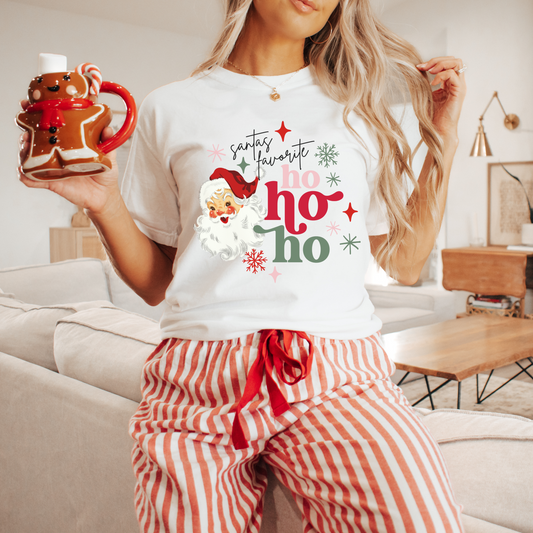 Santas Favorite HoHoHo Tee