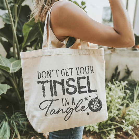 Tinsel In A Tangle Tote