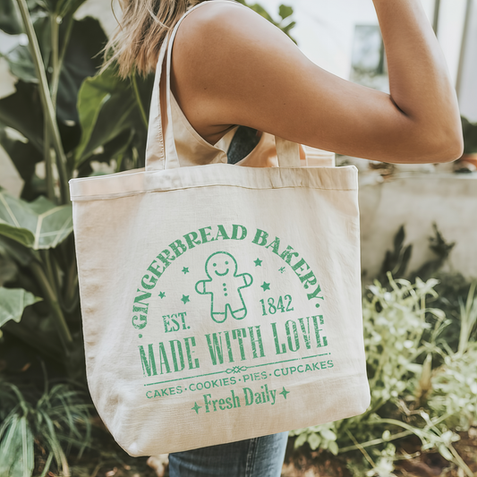 Gingerbread Bakery Tote