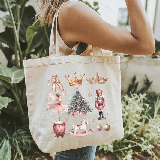 Vintage Nutcracker Tote