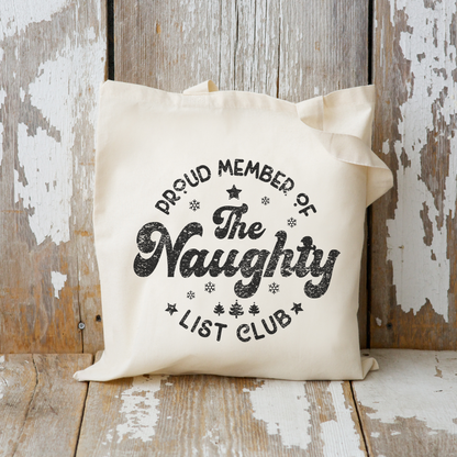 Naughty List Club Tote