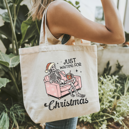 Waiting For Christmas Tote