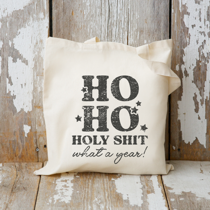 What A Year Christmas Tote