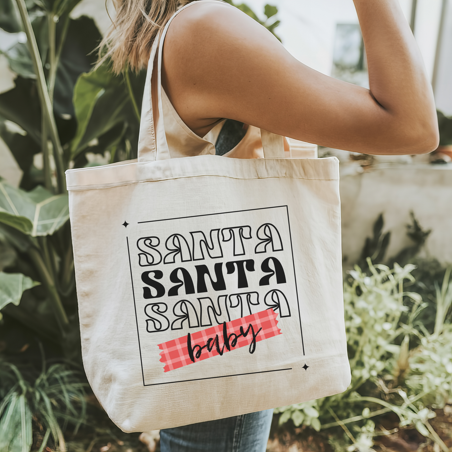 Santa Baby Tote