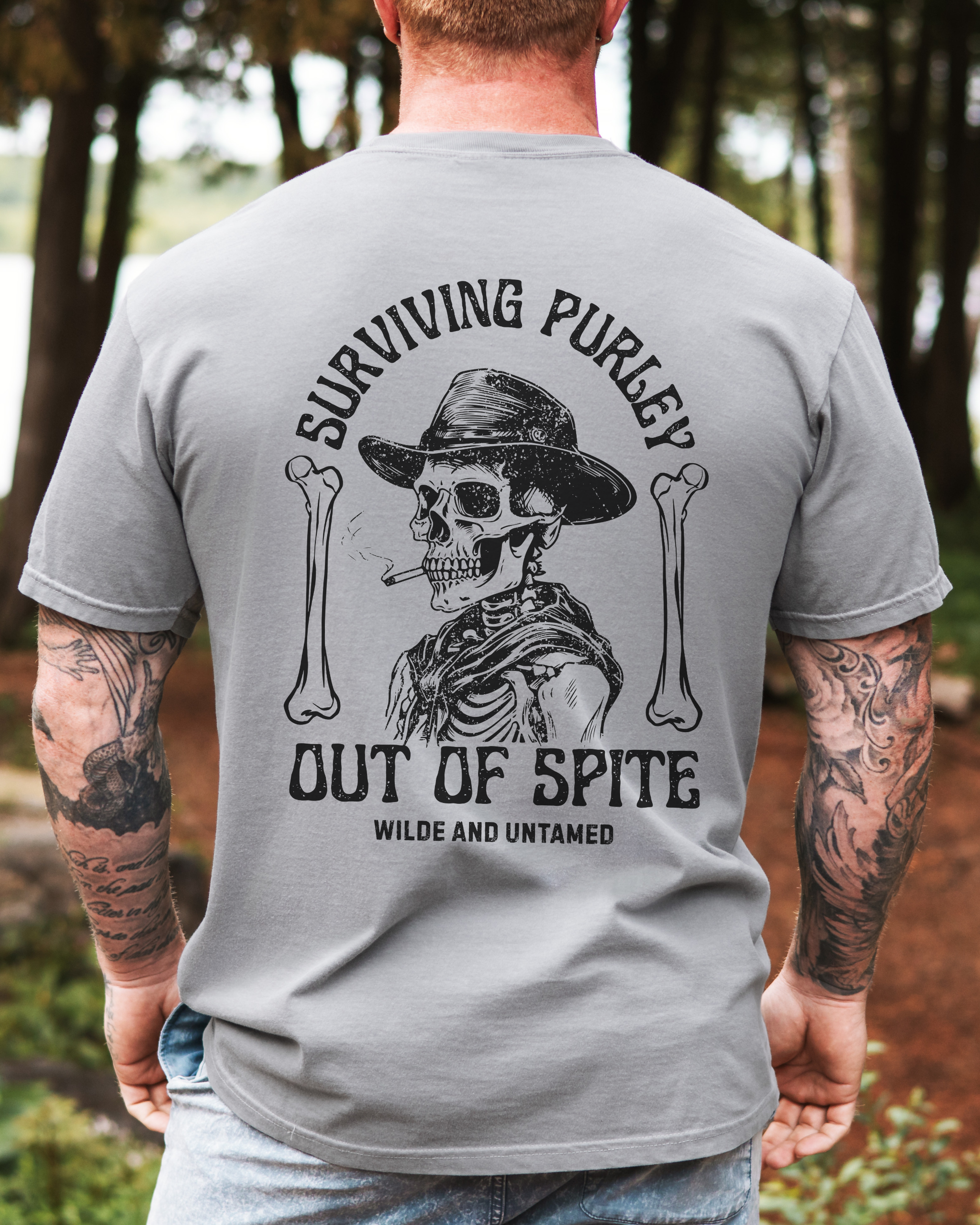 Surviving Purely Out Of Spite Comfort Colors Tee