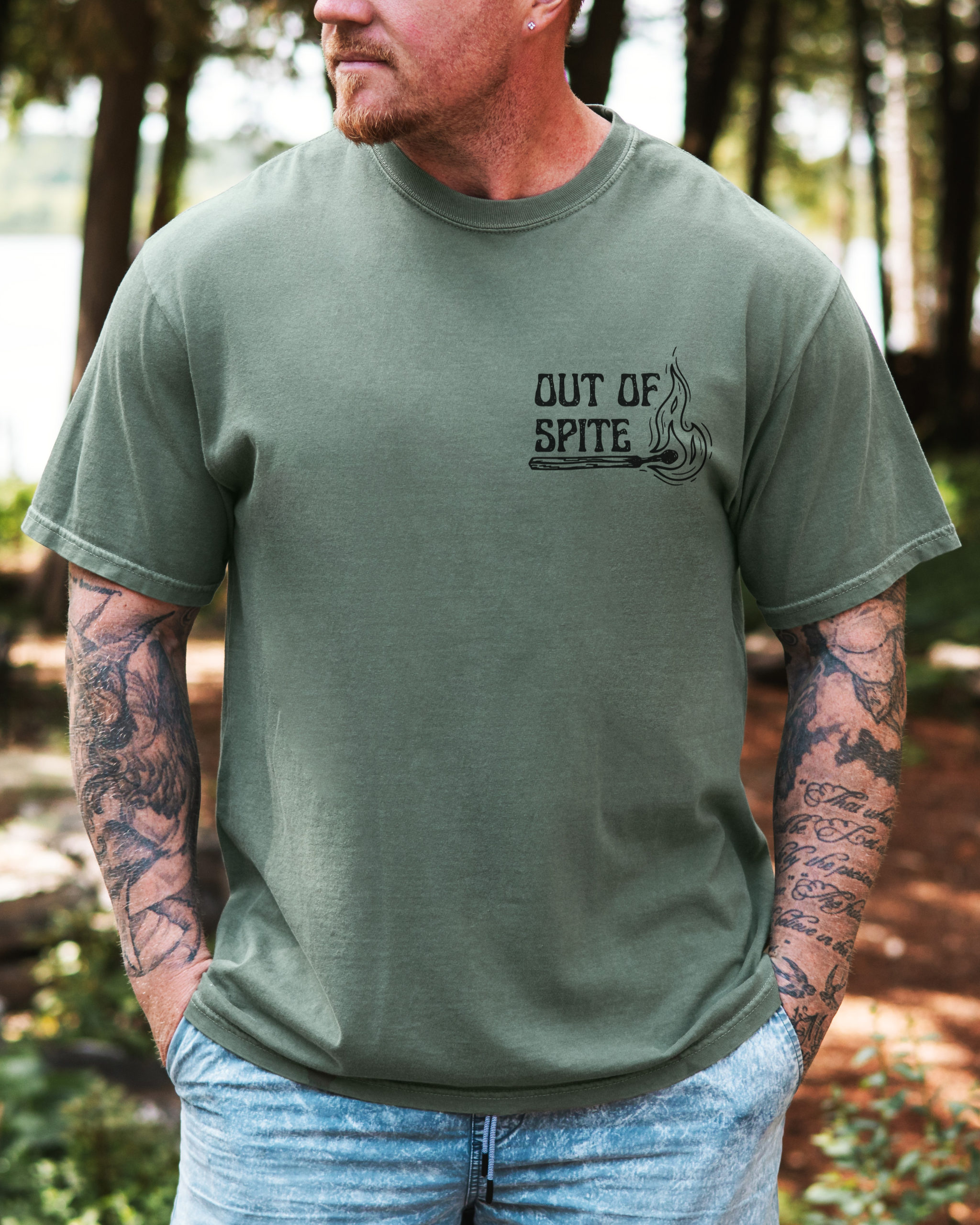 Surviving Purely Out Of Spite Comfort Colors Tee