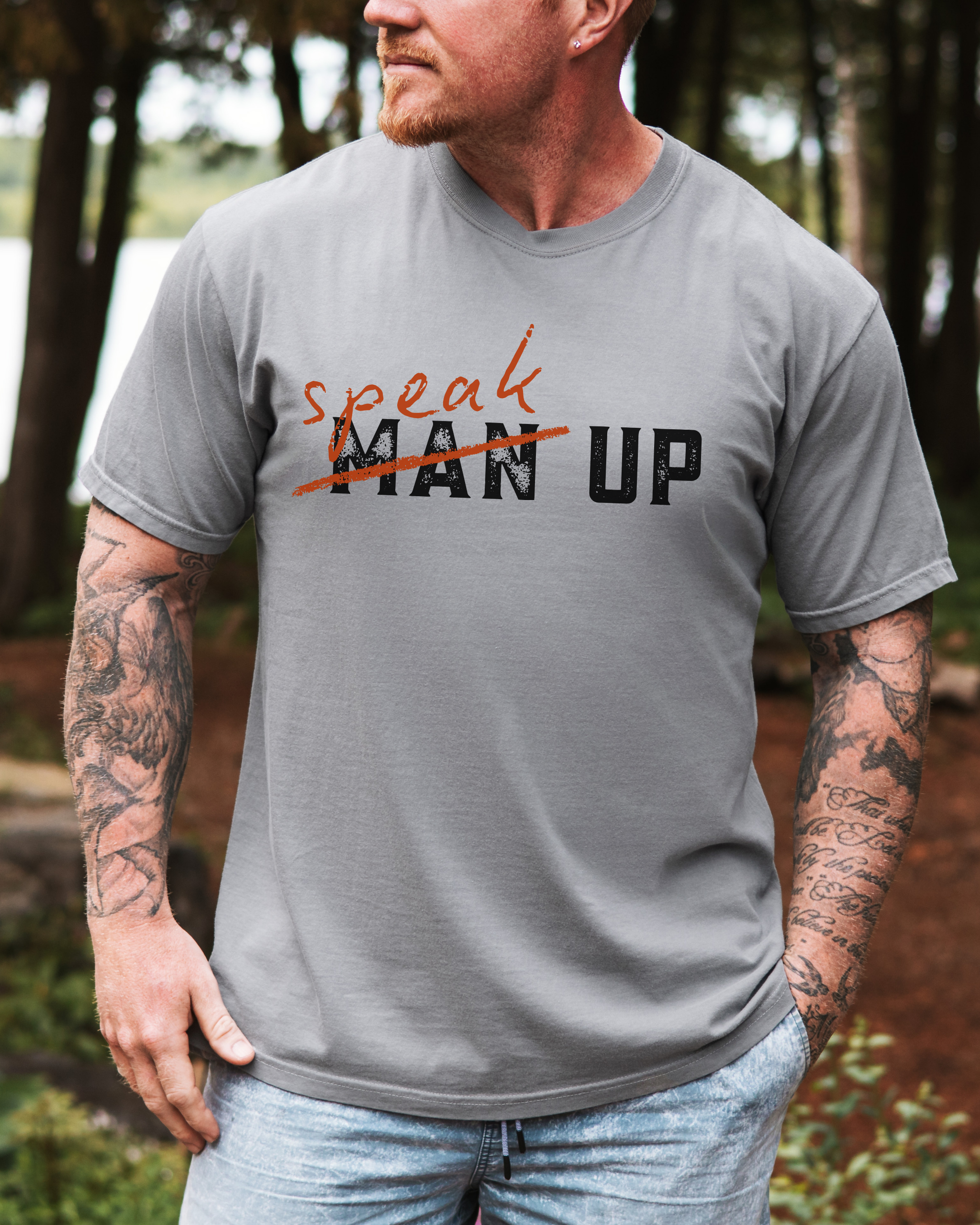 Speak Up Comfort Colors Tee