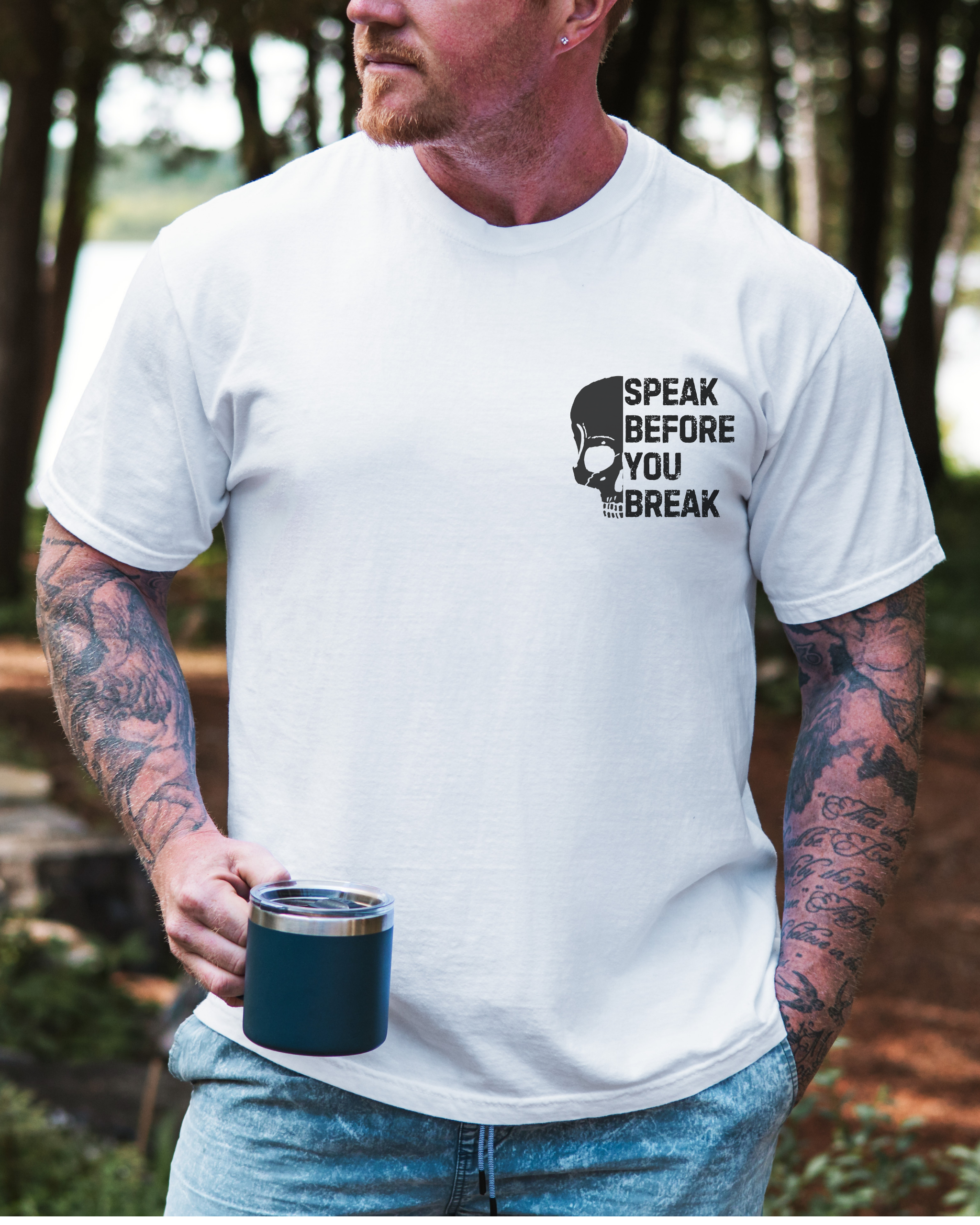 Speak Before You Break Comfort Colors Tee