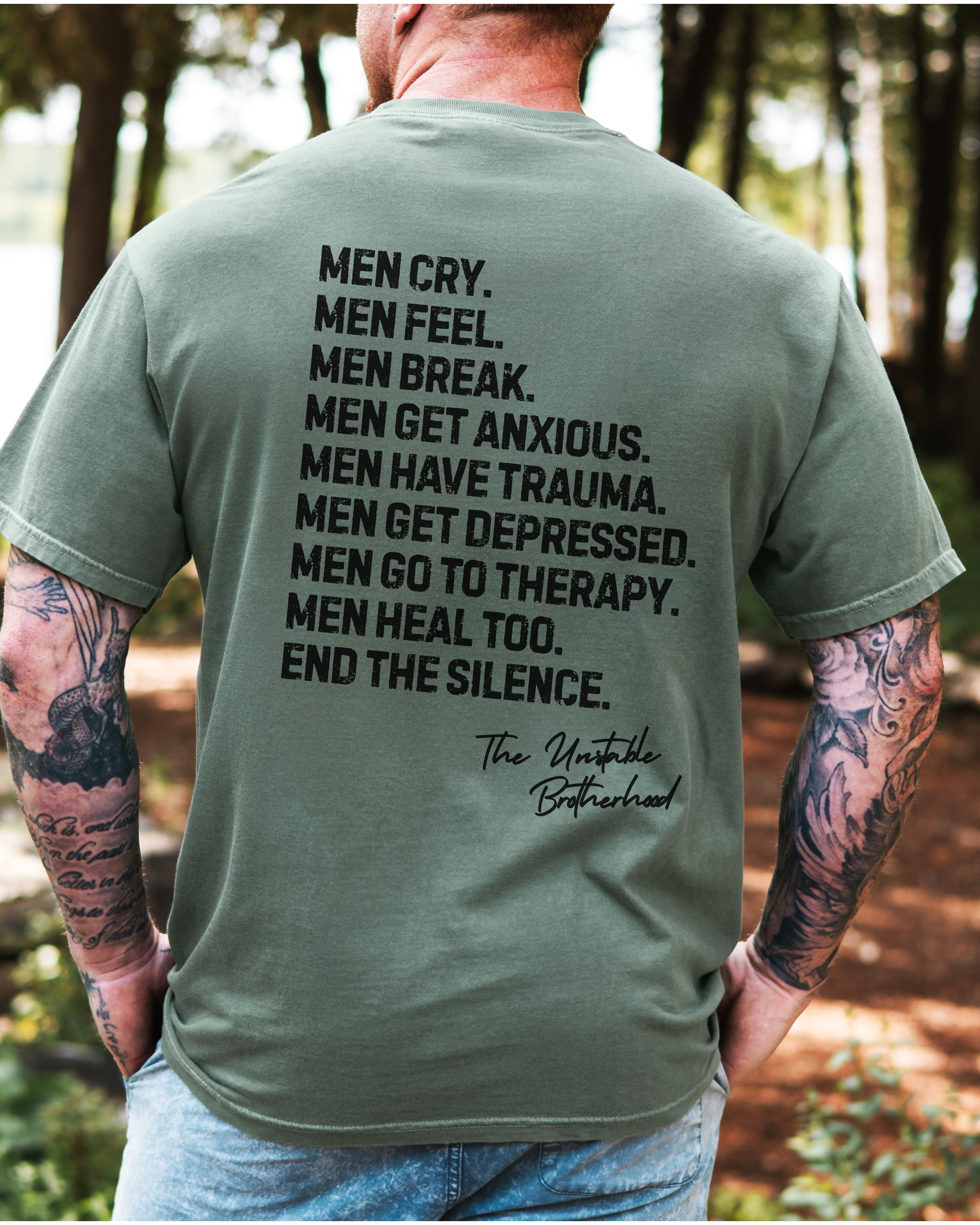 Mens Mental Health Awareness Tee