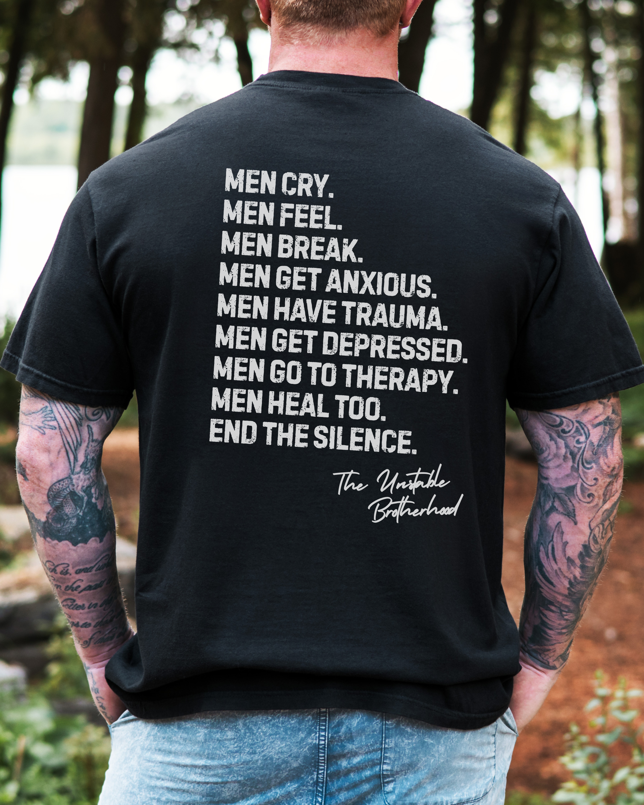 Mens Mental Health Awareness Tee