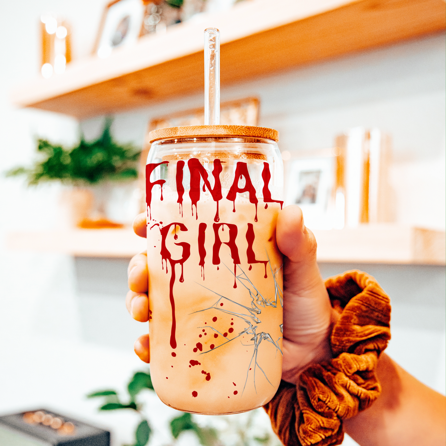 Final Girl Glass Tumbler