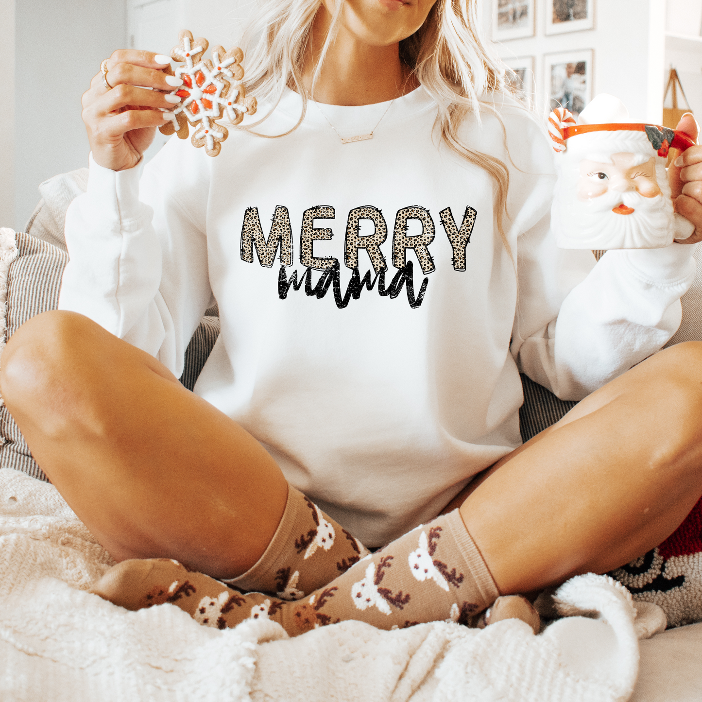 Merry Mama Crewneck