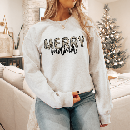 Merry Mama Crewneck