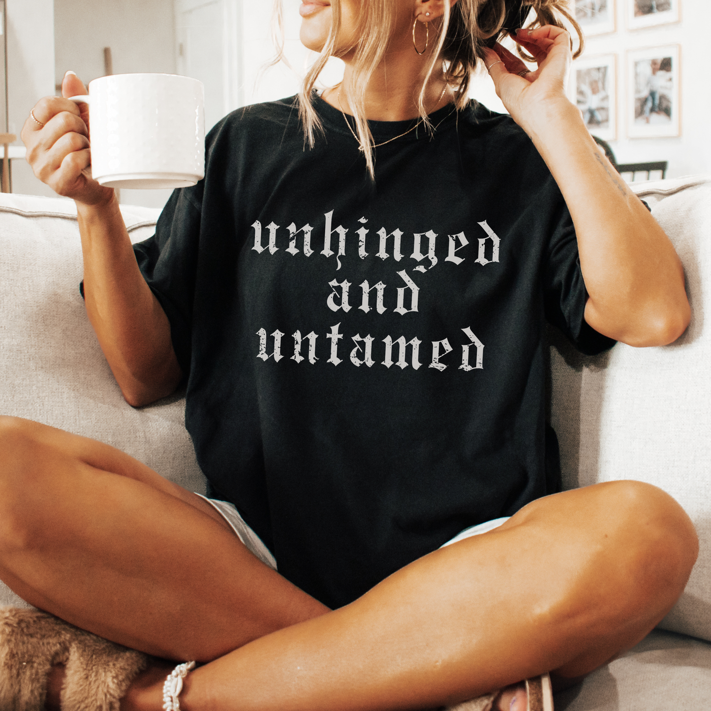 Unhinged and Untamed Tee