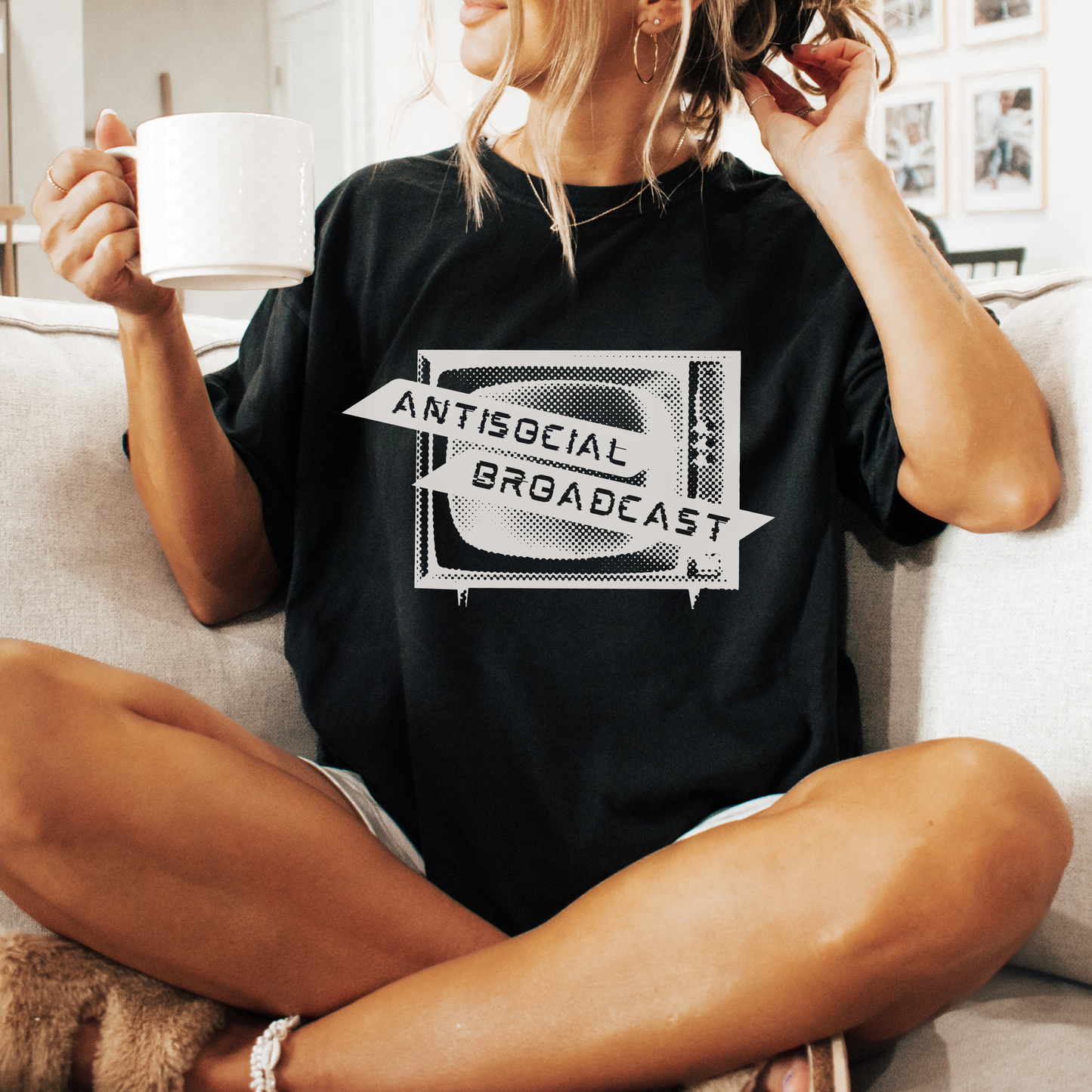 Antisocial Broadcast Tee