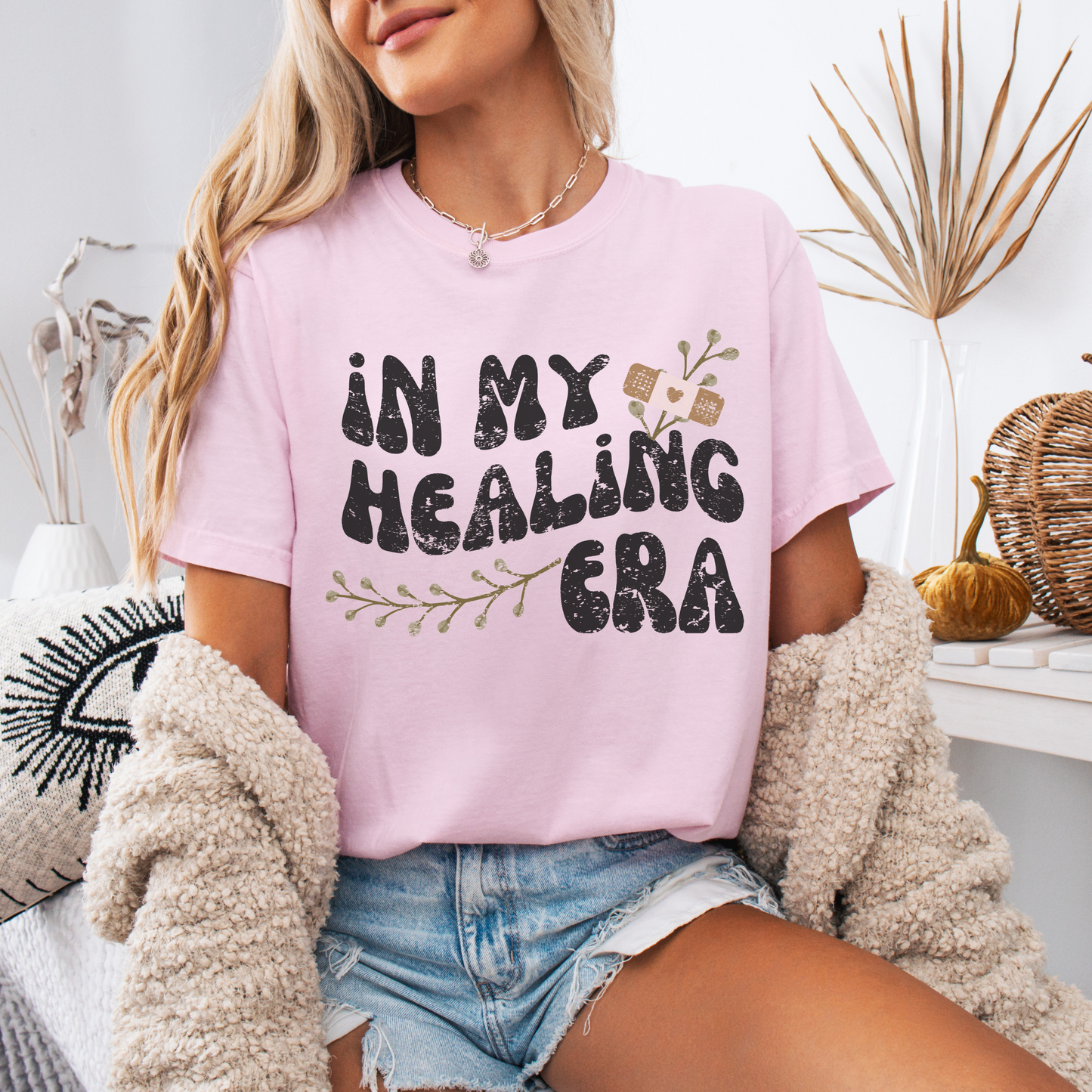 In My Healing Era Vintage Tee