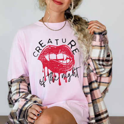 Creature of the Night Vintage Graphic Tee