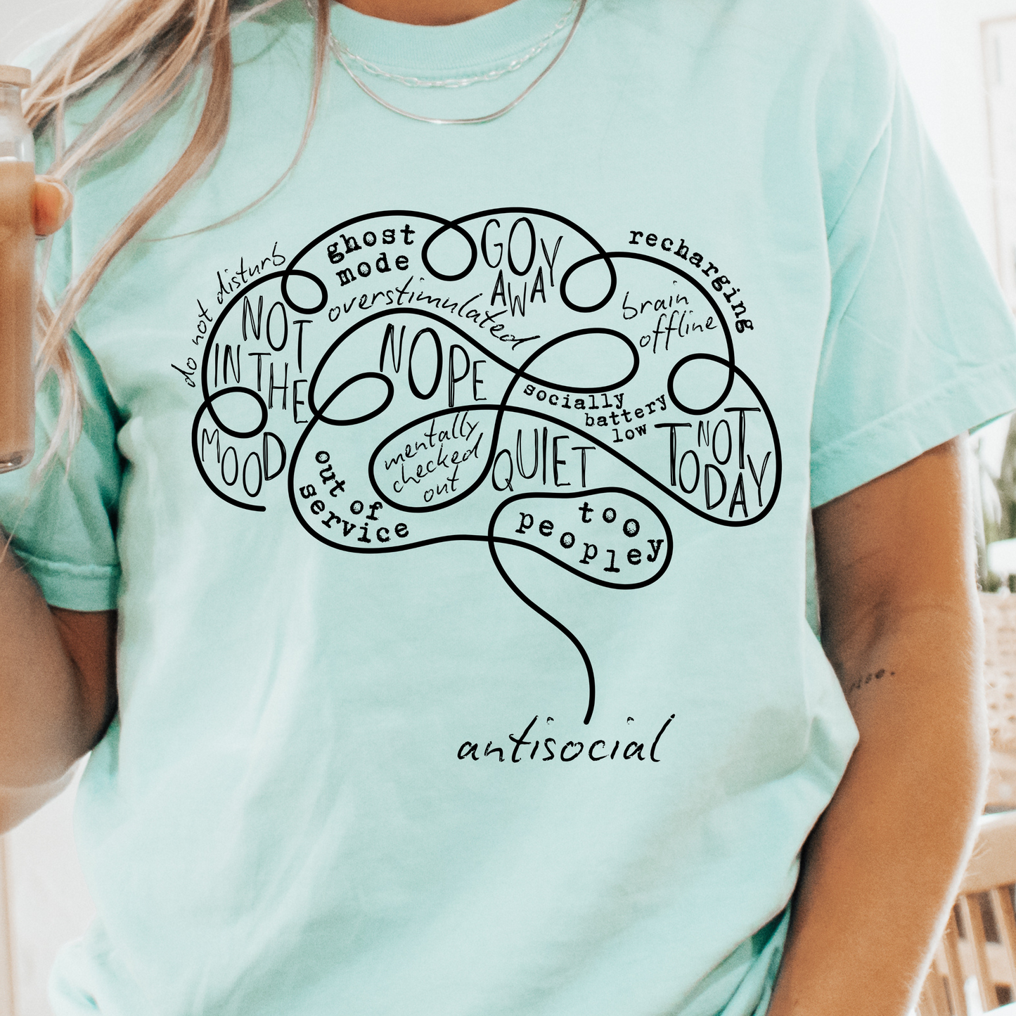 Antisocial Brain Tee