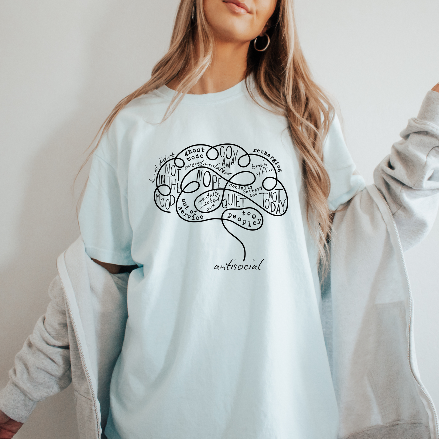 Antisocial Brain Tee