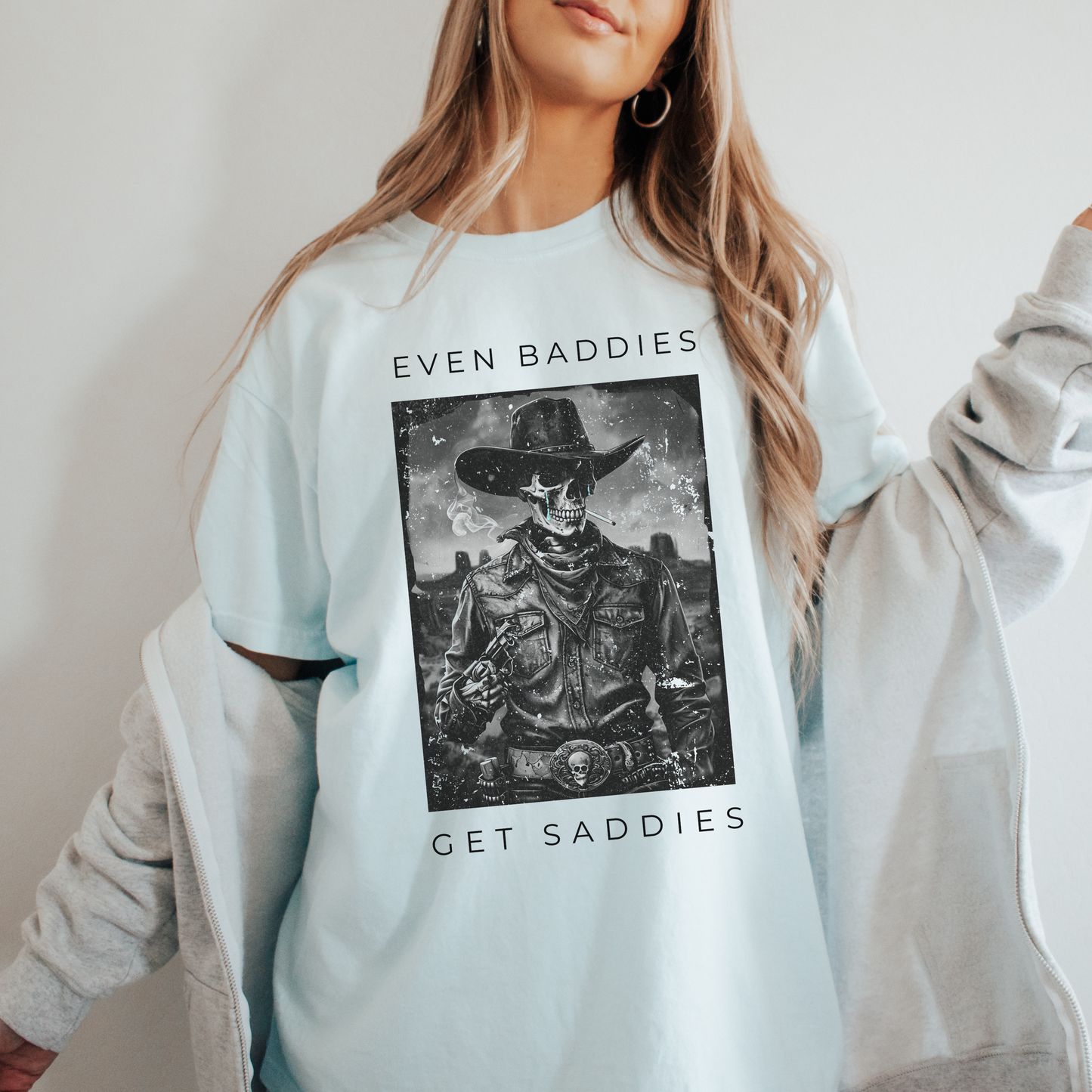 Even Baddies Get Saddies Tee