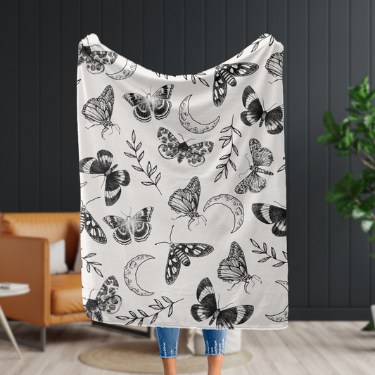 Celestial Garden Magic Throw Blanket