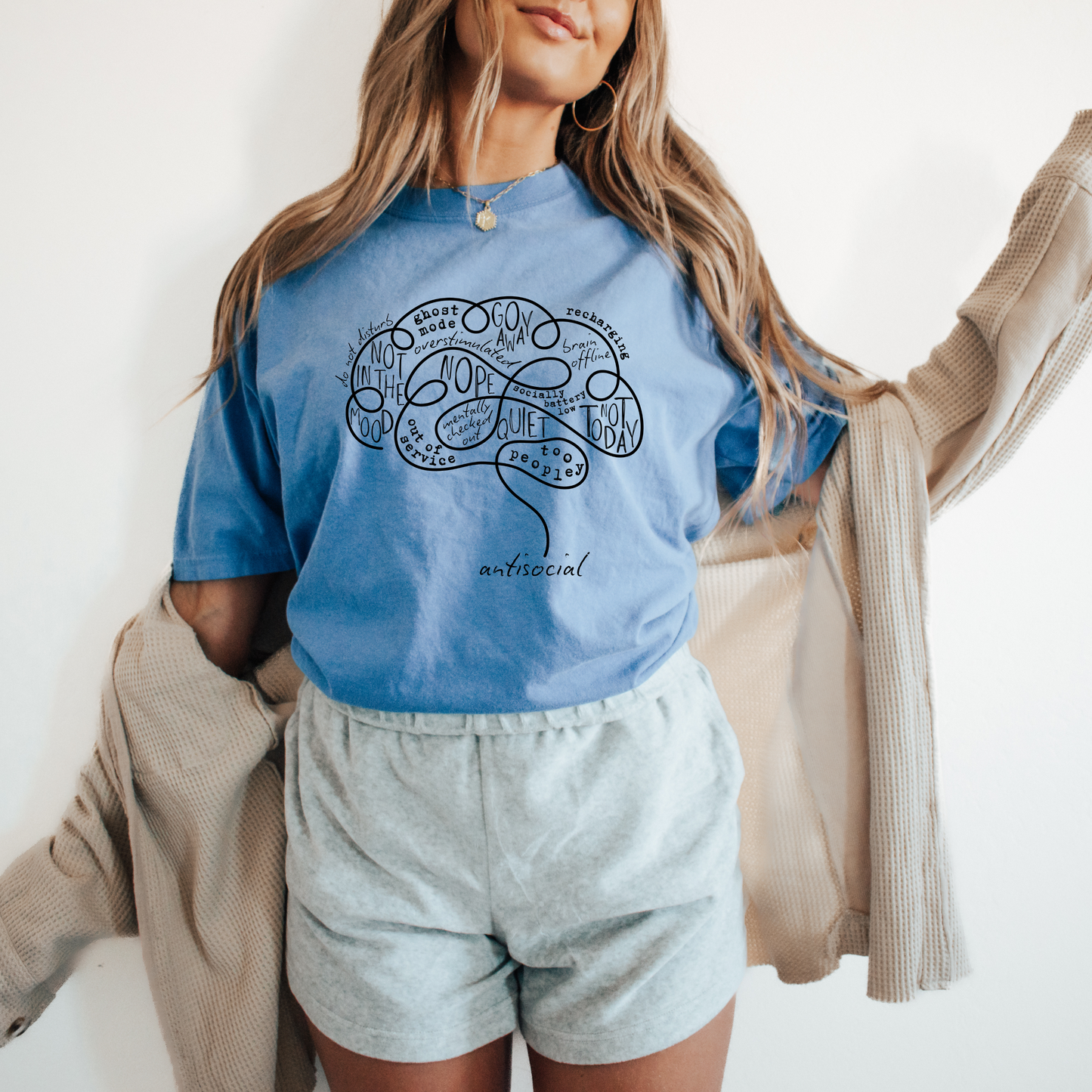 Antisocial Brain Tee