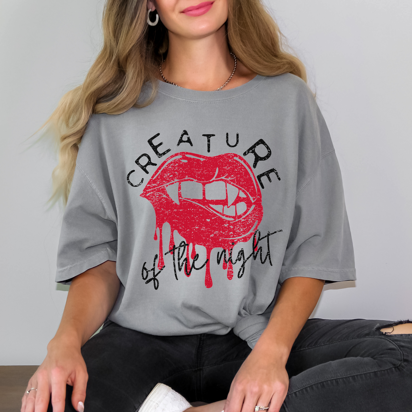 Creature of the Night Vintage Graphic Tee