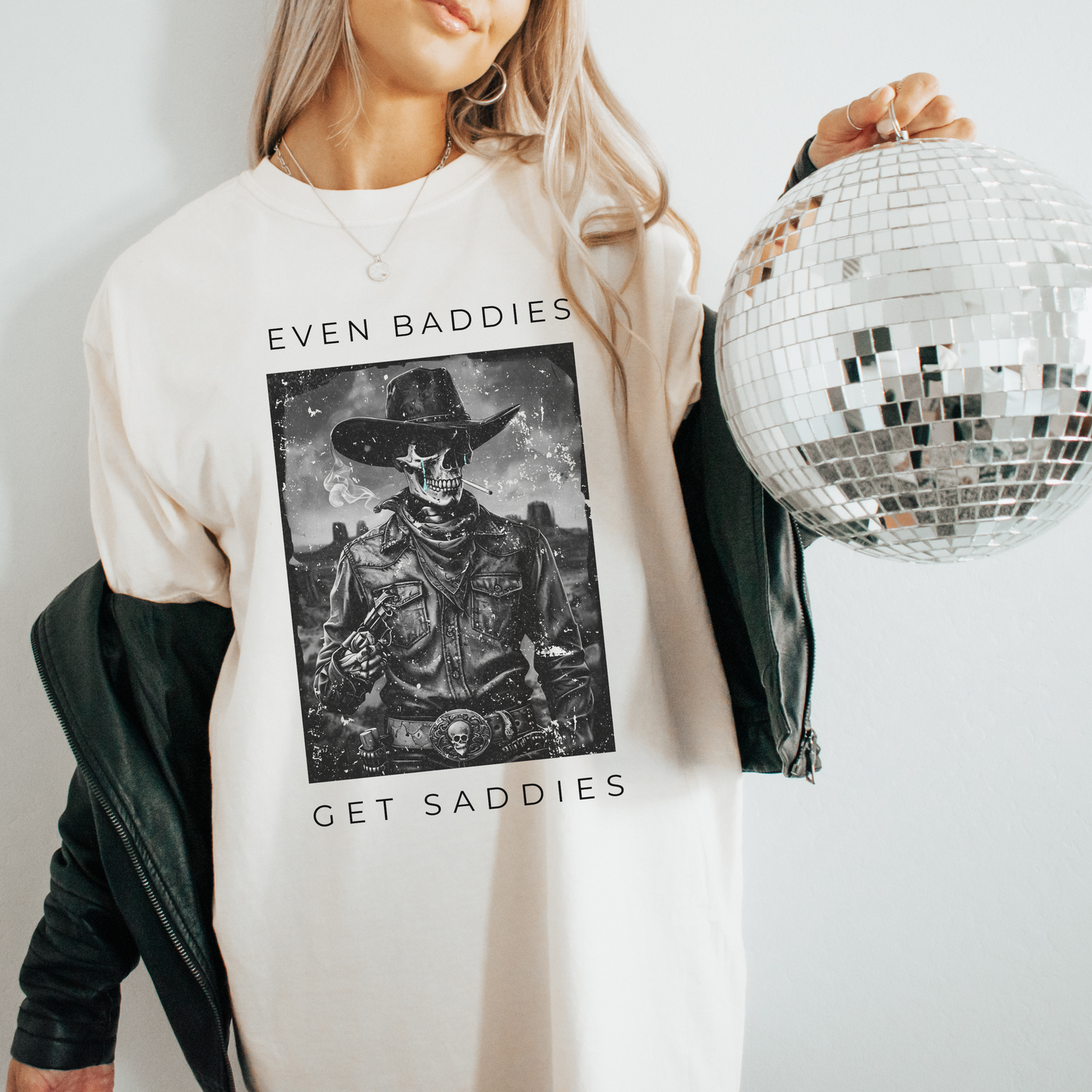 Even Baddies Get Saddies Tee