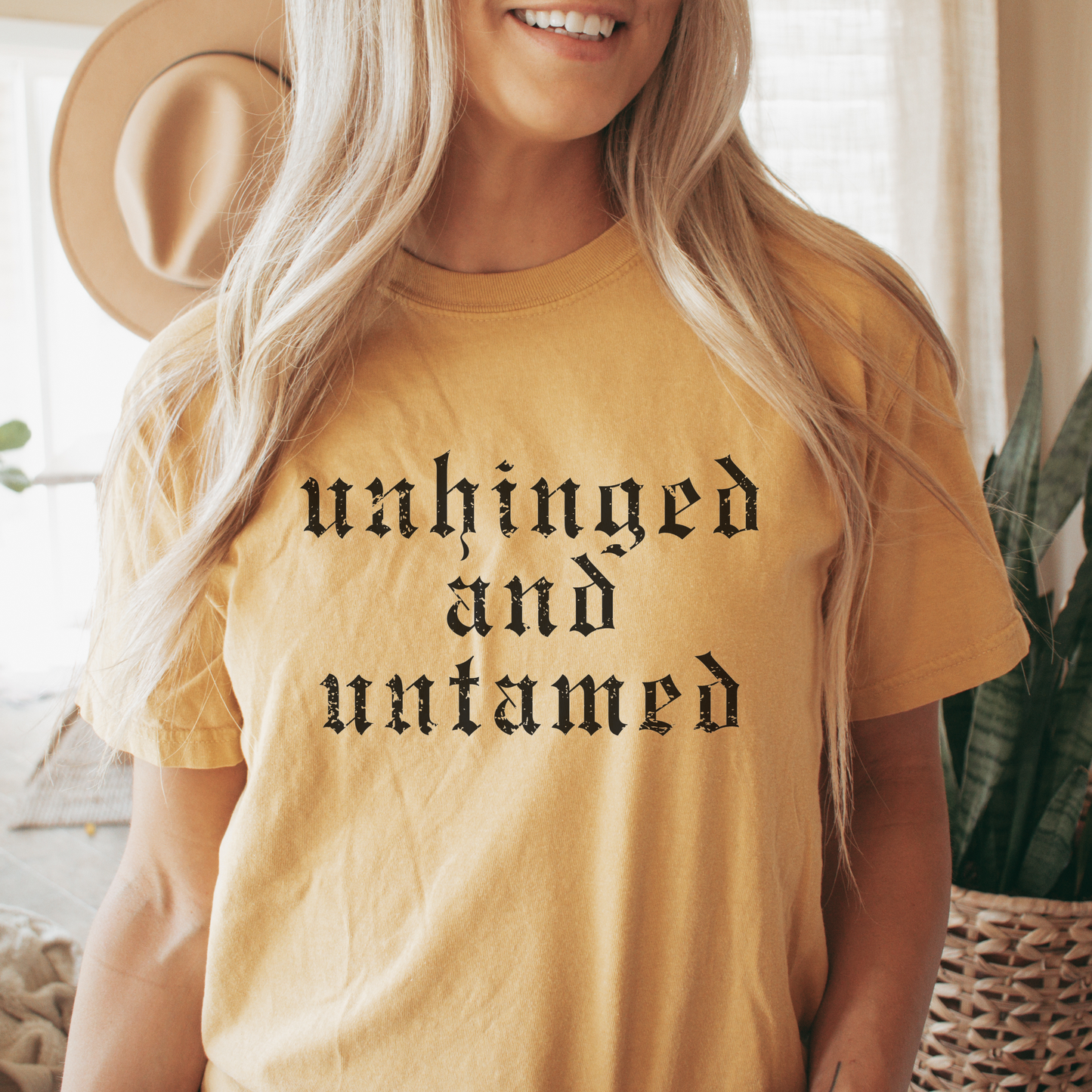 Unhinged and Untamed Tee