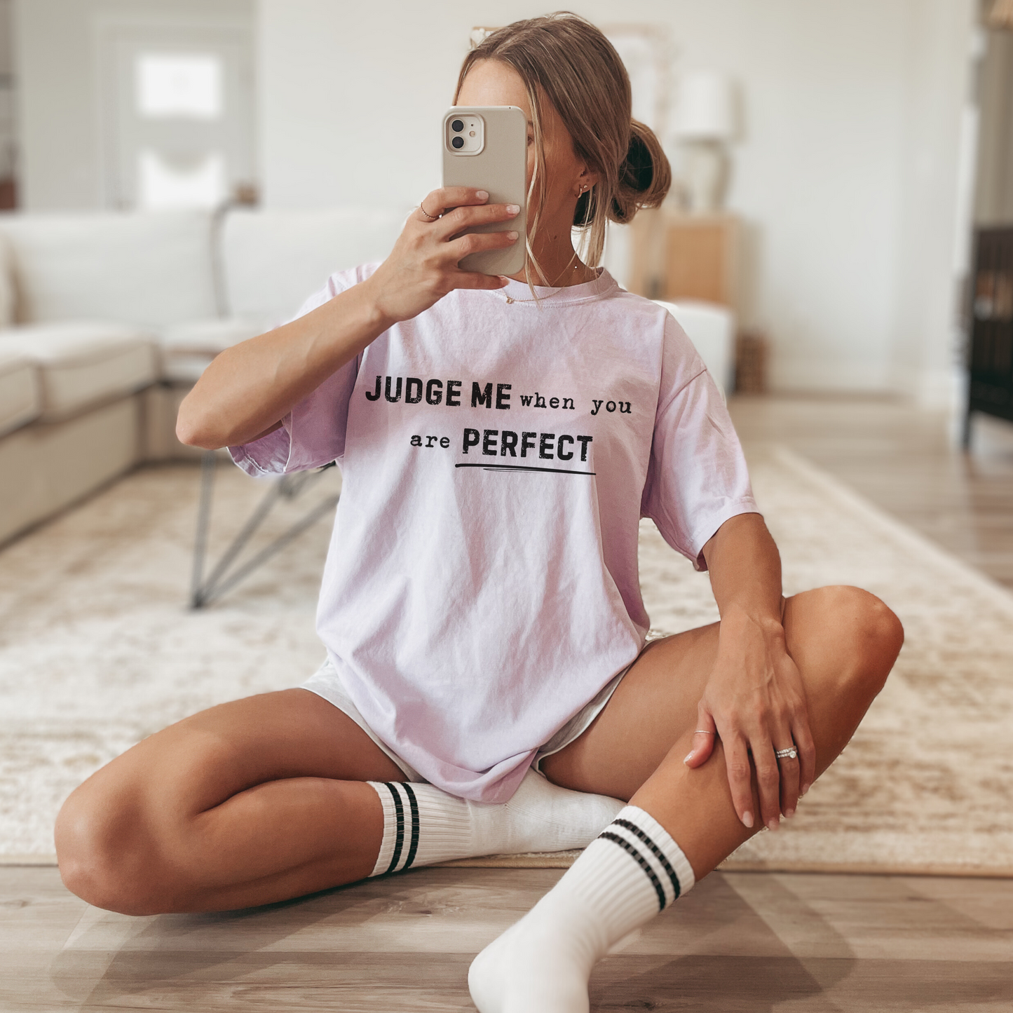 Judge Me When You Are Perfect Tee