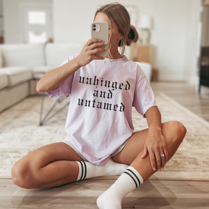 Unhinged and Untamed Tee