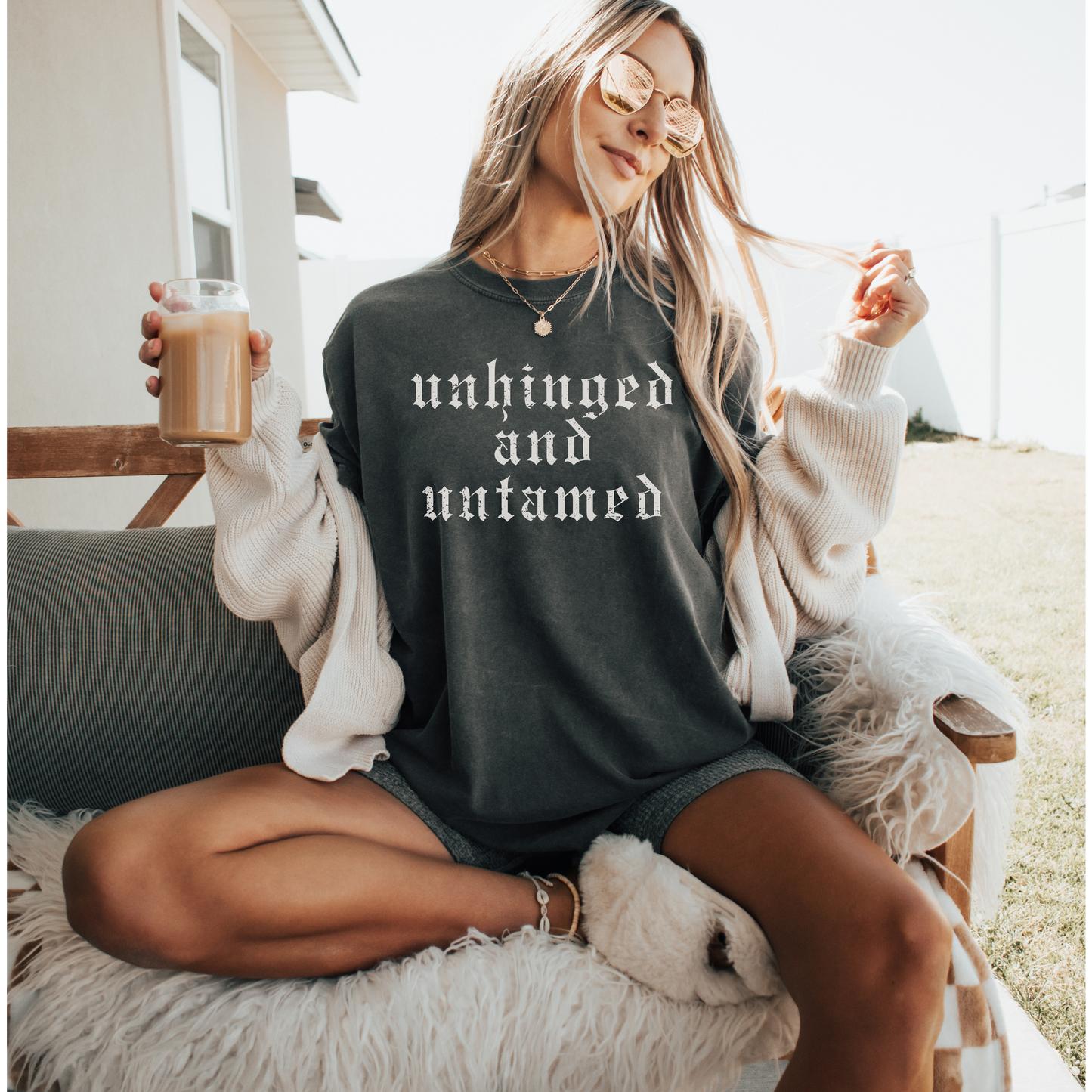 Unhinged and Untamed Tee