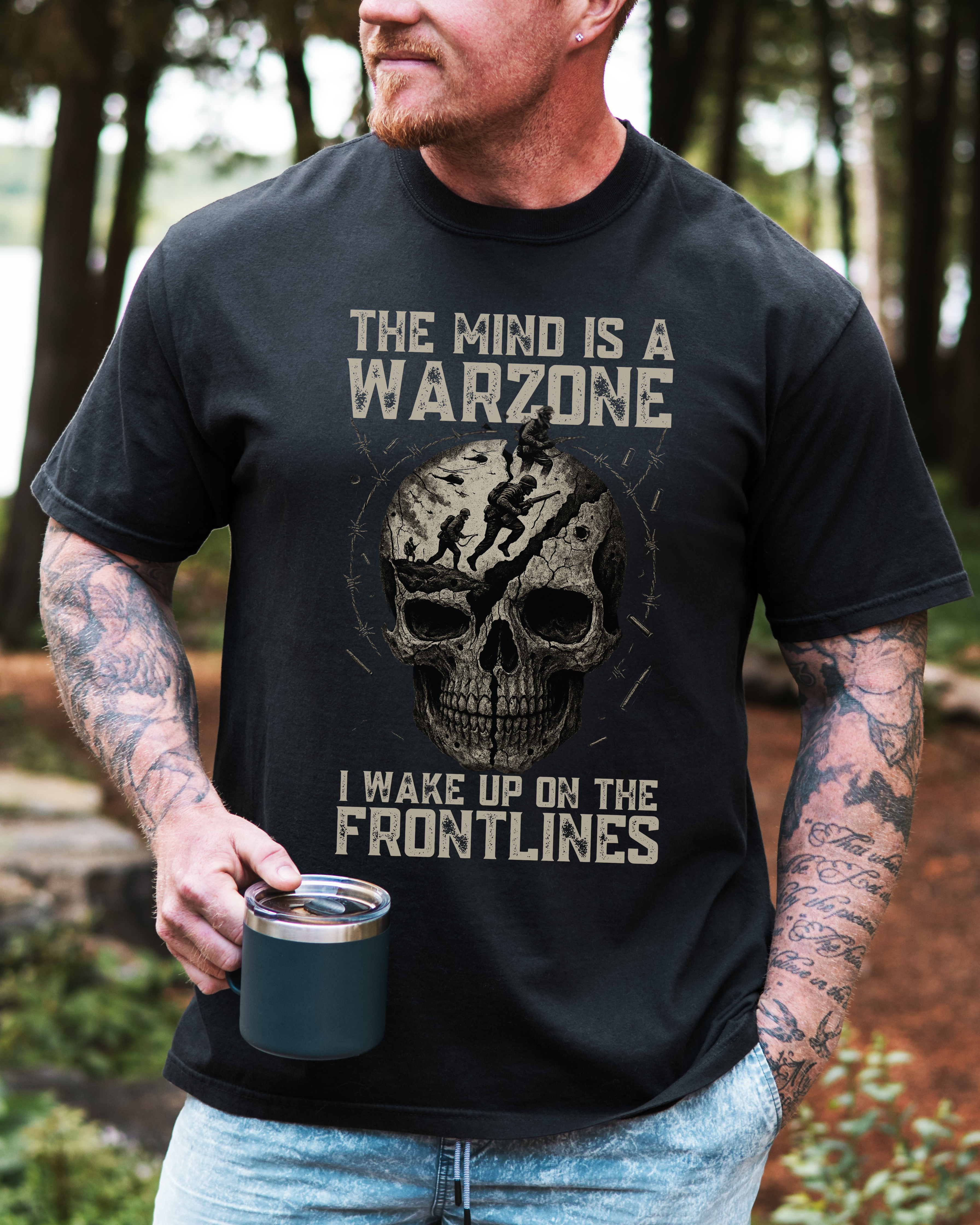 The Mind is a Warzone Tee