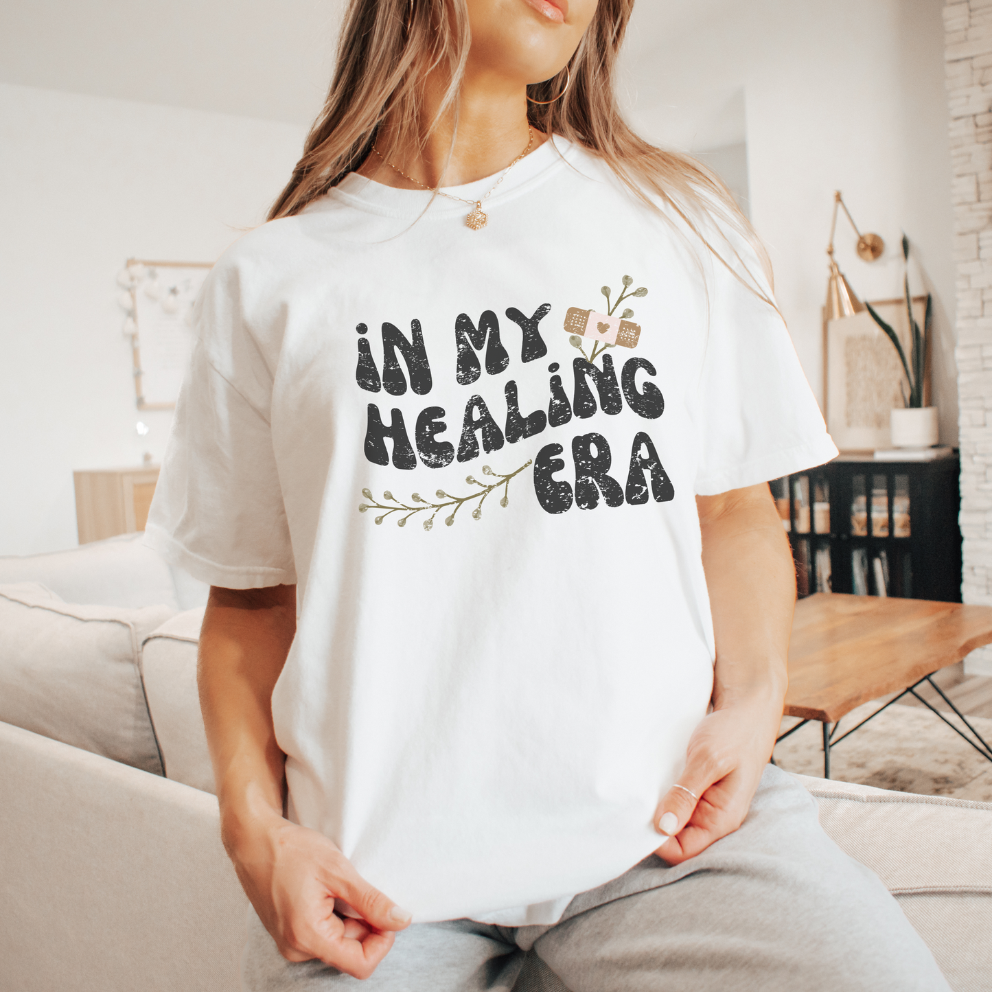 In My Healing Era Vintage Tee